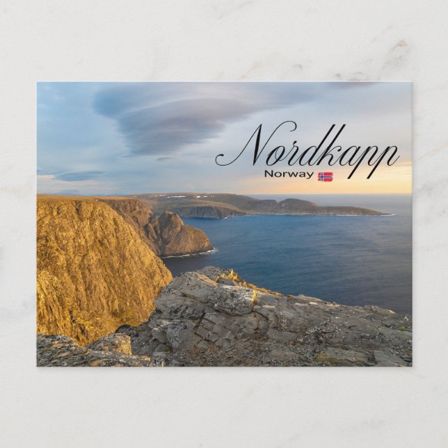 Postal Nordkapp (Anverso)