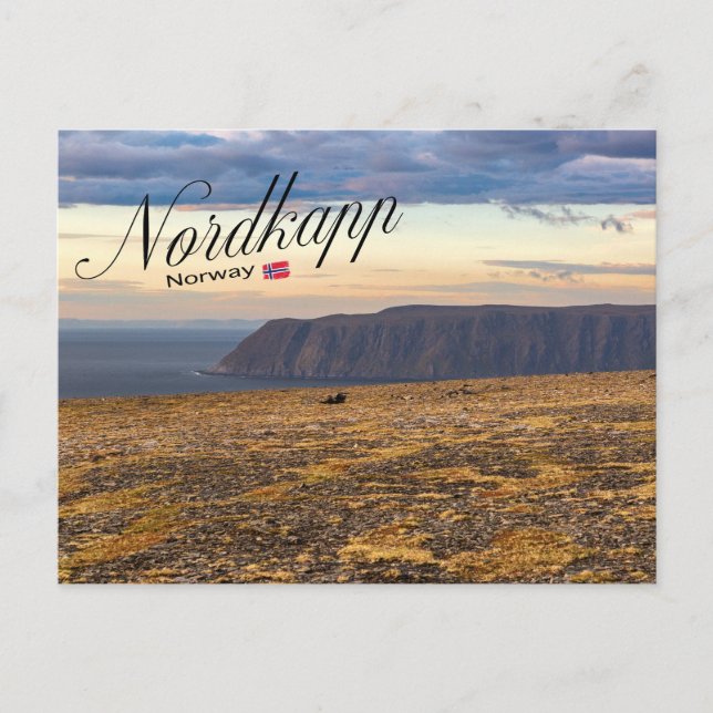 Postal Nordkapp (Anverso)