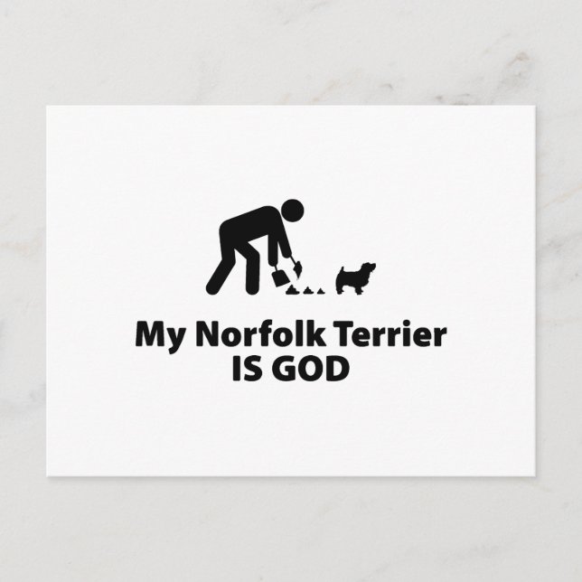 Postal Norfolk Terrier (Anverso)