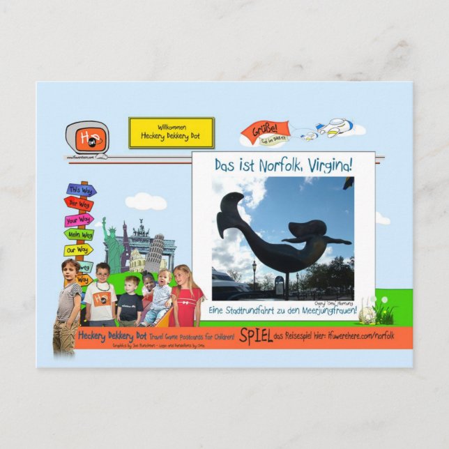 Postal Norfolk, VA (Anverso)