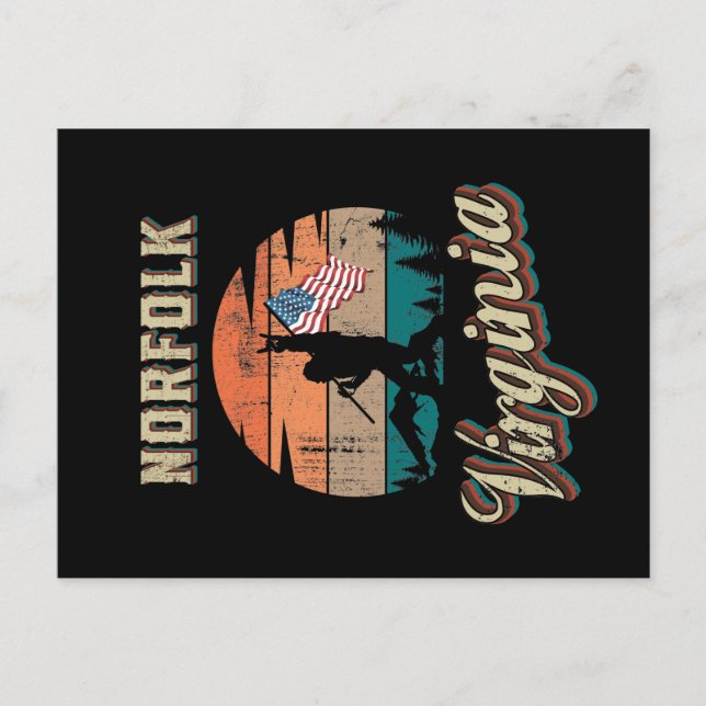 Postal Norfolk Virginia (Anverso)