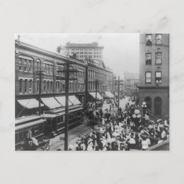 Postal Norfolk, Virginia circa 1906 (Anverso)