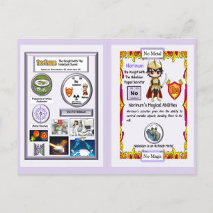 Postal Norinum - Knight Nobelium Scimitar