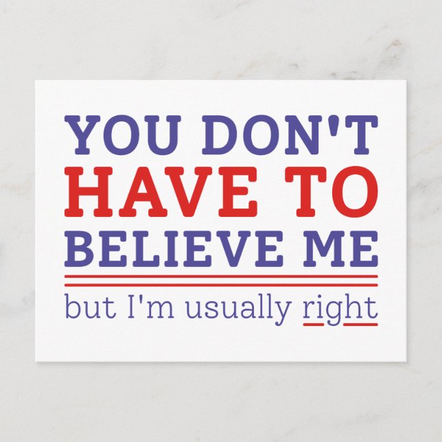 Postal Normalmente a la derecha (Anverso)