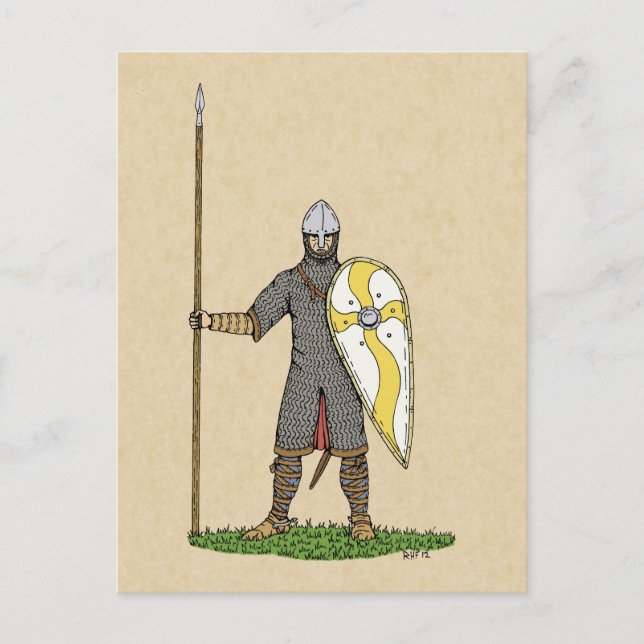 Postal Norman Knight Circa 1066 (Anverso)