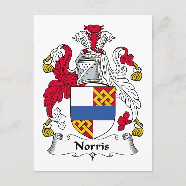 Postal Norris Family Crest (Anverso)