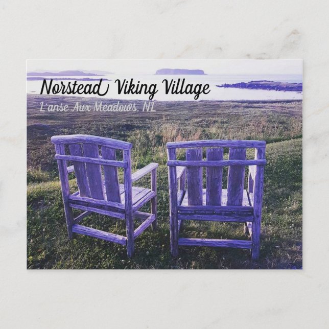 Postal Norstead Viking Village (Anverso)