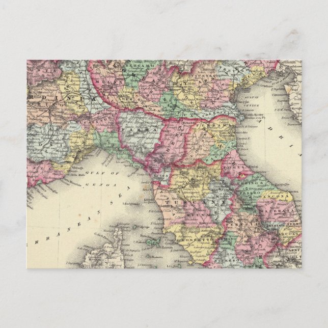 Postal Norte de Italia (Anverso)