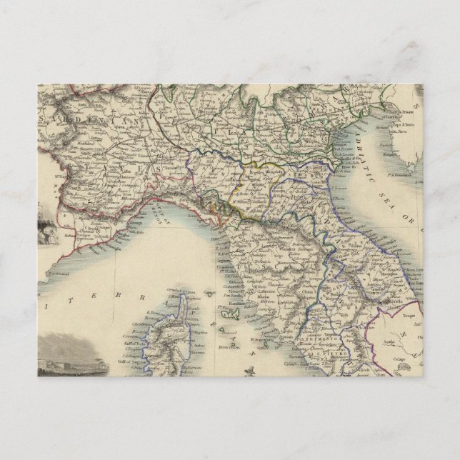 Postal Norte de Italia 4 (Anverso)