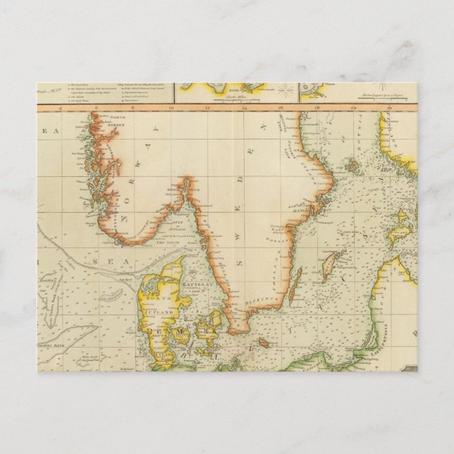 Postal Norte, mares bálticos (Anverso)