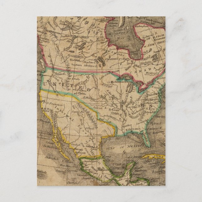 Postal Norteamérica 14 (Anverso)