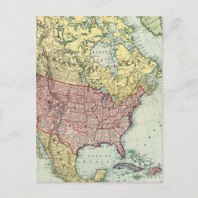 Postal Norteamérica 7 (Anverso)