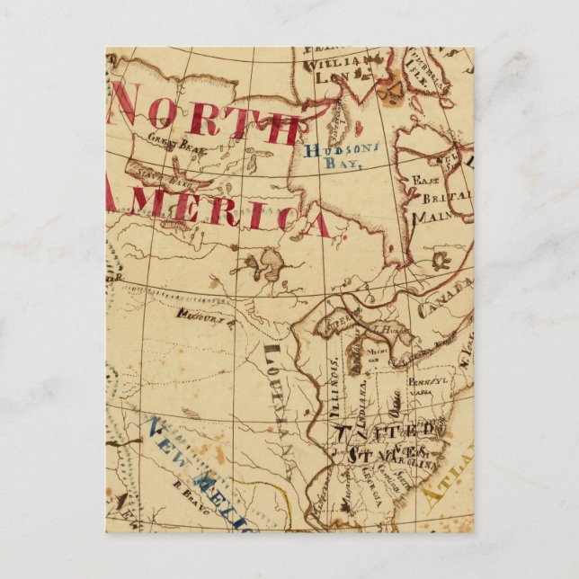 Postal Norteamérica 8 (Anverso)