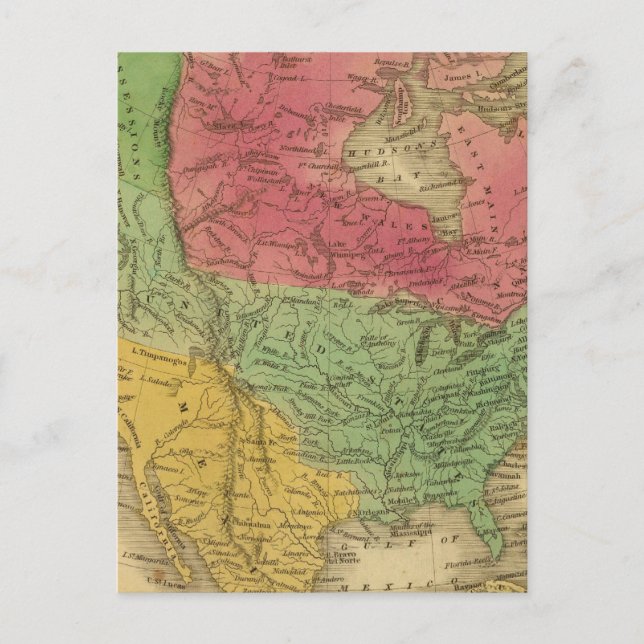 Postal Norteamérica 9 (Anverso)