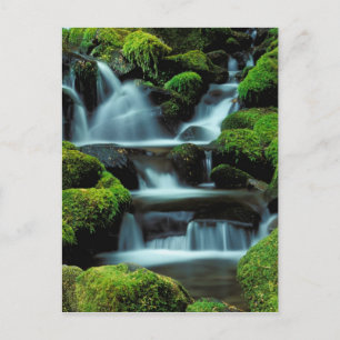 Postal Norteamérica; EE. UU.; Washington, cascada de Sol