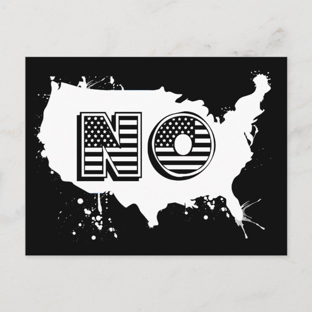 Postal Norteamérica No hay resistencia a la campaña anti  (Anverso)