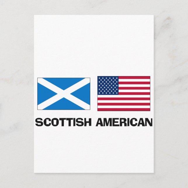 Postal Norteamericano escocés (Anverso)