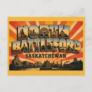 Postal North Battleford Saskatchewan River City