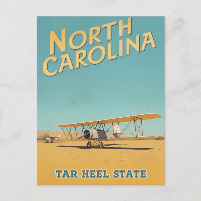 Postal North Carolina Aviation Heritage (Anverso)