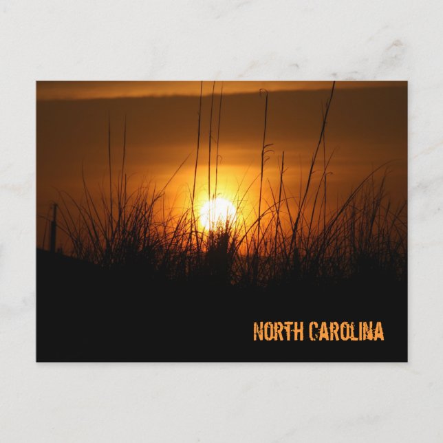 Postal North Carolina Sunset (Anverso)
