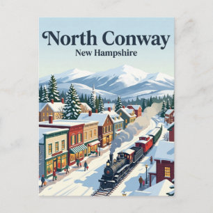 Postal North Conway, New Hampshire, EE. UU.