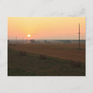 Postal North Dakota Sunrise