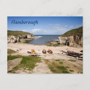 Postal North Landing, foto de recuerdo de Flamborough