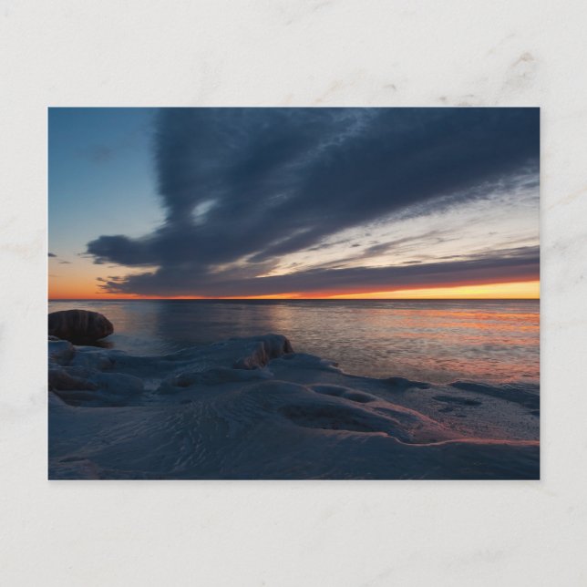 Postal North Point Sunrise Milwaukee, Wisconsin (Anverso)