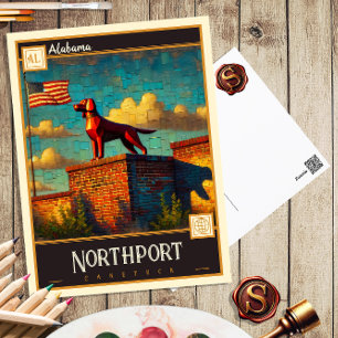 Postal Northport, Alabama   Vintage