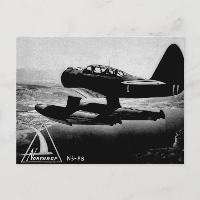 Postal Northrop N3-PB Patrol Bomber - Vintage (Anverso)