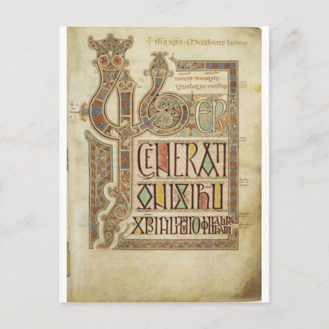 POSTAL NORTHUMBRIA ANGLO SAXON (Anverso)