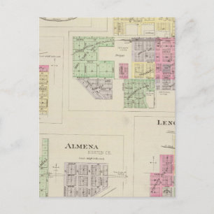 Postal Norton, Lenora, Almena, Densmore, Almelo, Kansas