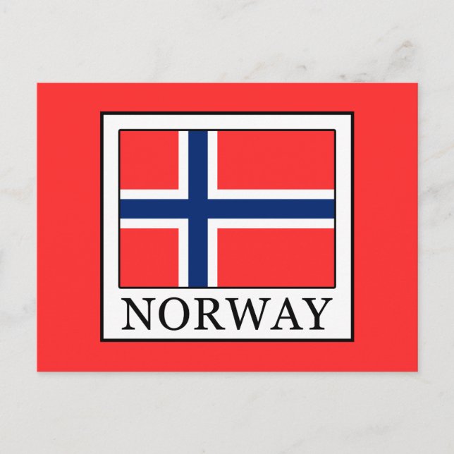 Postal Noruega (Anverso)