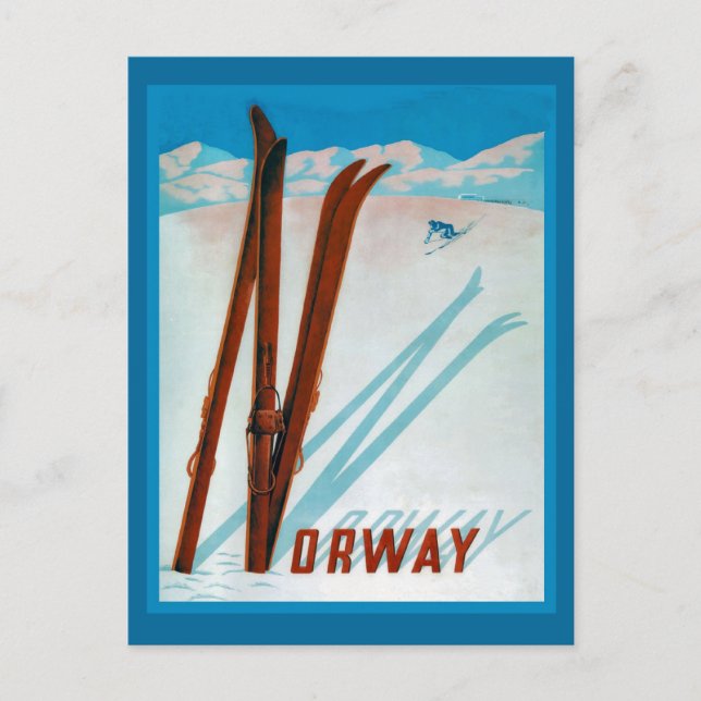 Postal Noruega (Anverso)