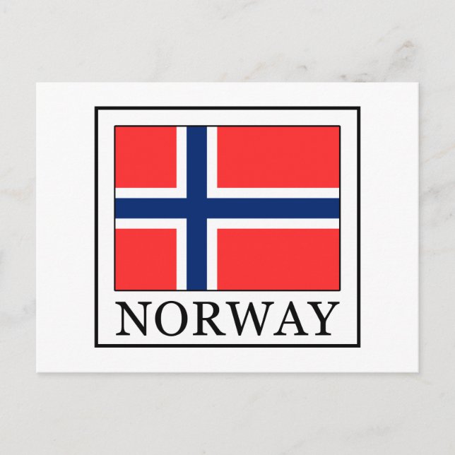 Postal Noruega (Anverso)