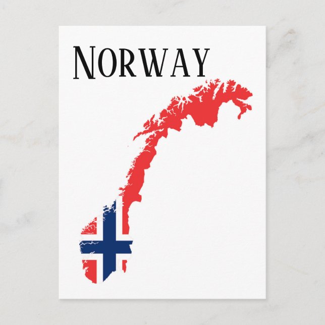 Postal Noruega (Anverso)