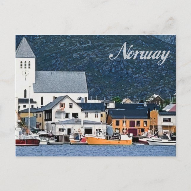 Postal Noruega (Anverso)