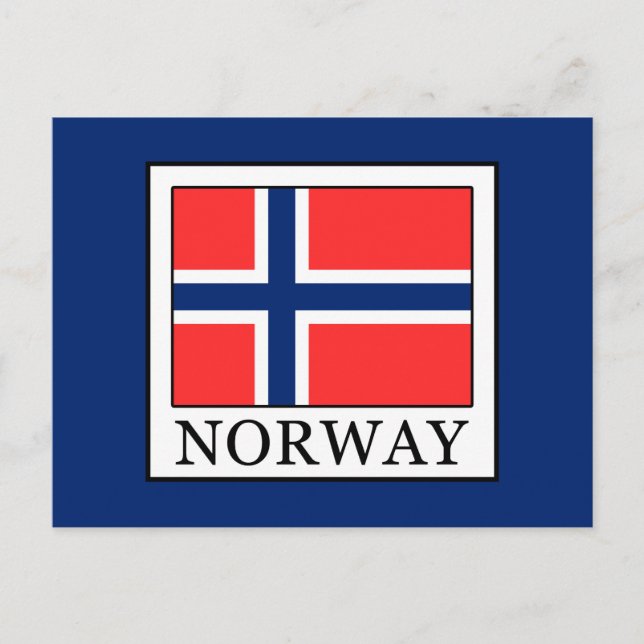Postal Noruega (Anverso)