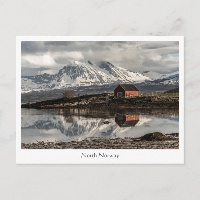 Postal Noruega Escandinavia (Anverso)