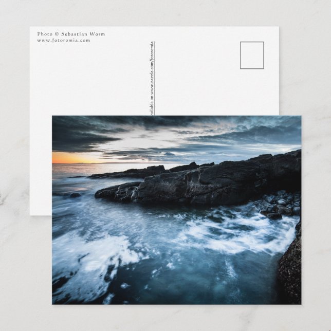 Postal Noruega Islas Lofoten (Anverso / Reverso)