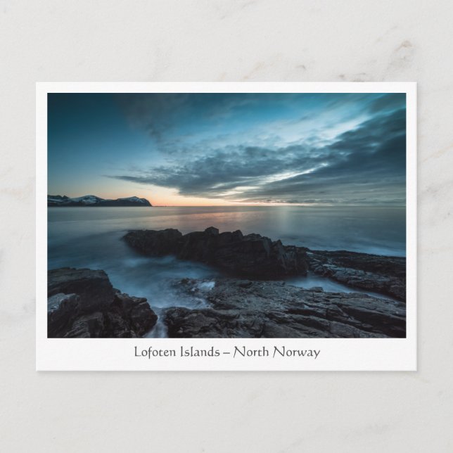 Postal Noruega Islas Lofoten (Anverso)