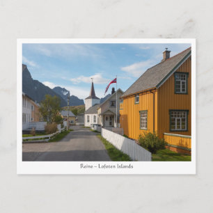Postal Noruega Lofoten Reine
