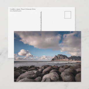 Postal Noruega Lofoten Uttakleiv