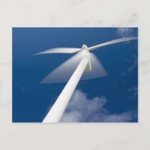 Postal Noruega, og Fjordane de Sogn. Molino de viento en