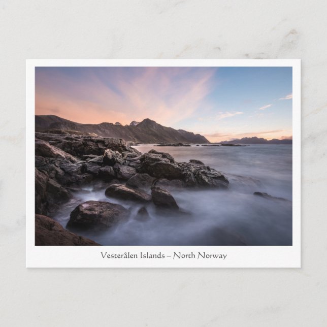 Postal Noruega Seascape (Anverso)