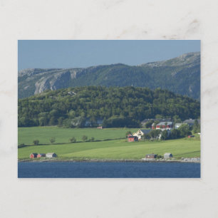 Postal Noruega, Trondheimsforden, Trondheim. Típico