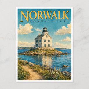 Postal Norwalk Connecticut Sheffield Island GeoSaga