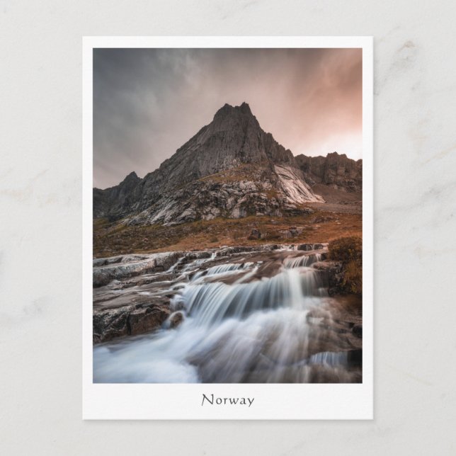 Postal Norway Landscape Photo (Anverso)