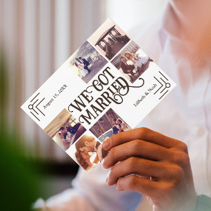 Postal Nos Casamos, Postcard De Elopement