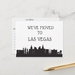 Postal Nos hemos mudado a Las Vegas